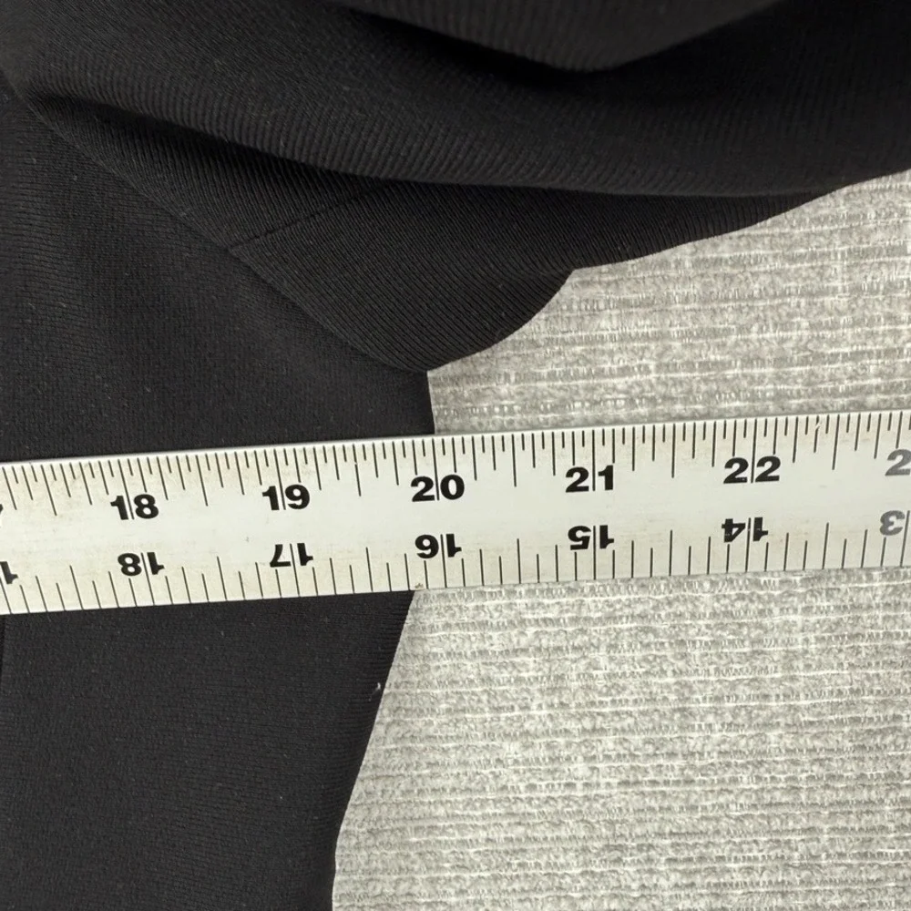Vtg Talbots Blazer Jacket Women 12 Black Two Button Lined Professional Office - Picture 4 of 10